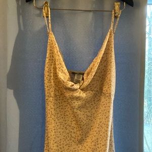 Sans Souci spaghetti strap floral slip dress